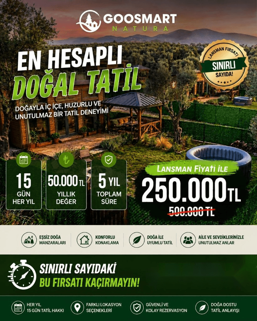 GOOSMART NATURA tanıtım görseli 1